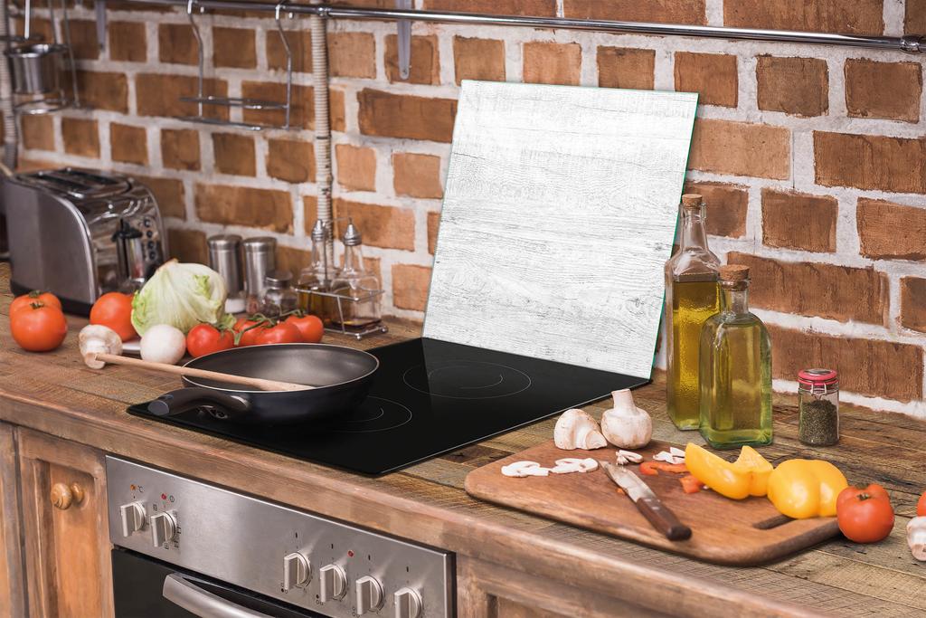 SZKLANA DESKA DO KROJENIA 52x40 DREWNO