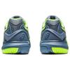 Asics Żel Resolution 9 'Niebieski Stalowy Zielony Niebezpieczny' (Dla obu płci) Niebiesko-stalowe / Jaskrawozielone Buty tenisowe 1041A330 400