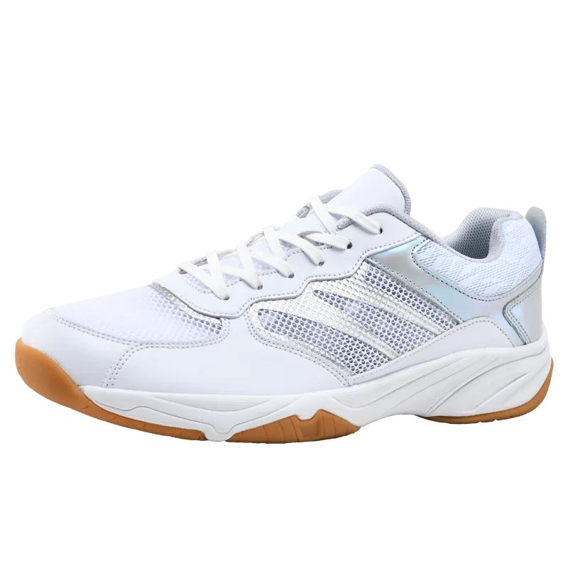 

2025 New men s and women s badminton shoes, couple shoes, outdoor casual sports shoes, tennis shoes, super breathable shoes 46