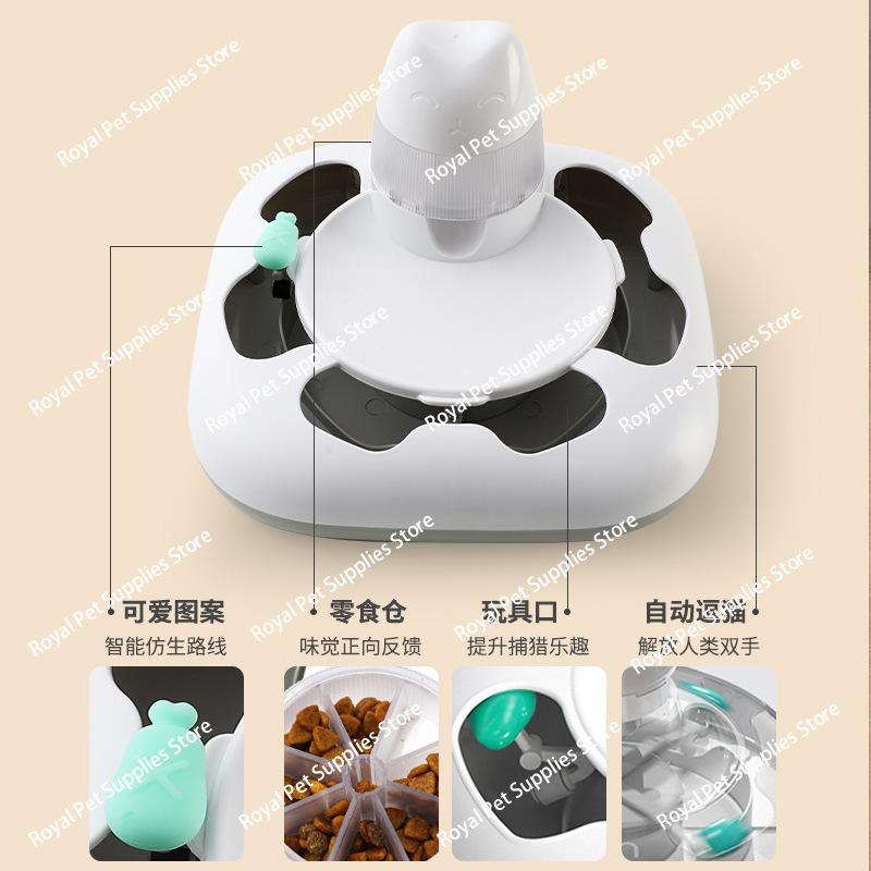 Pet Toy Leak, Maze Toy Training Cat Predation Anti-choking Slow Food Bowl Dog Charging Predation Toy