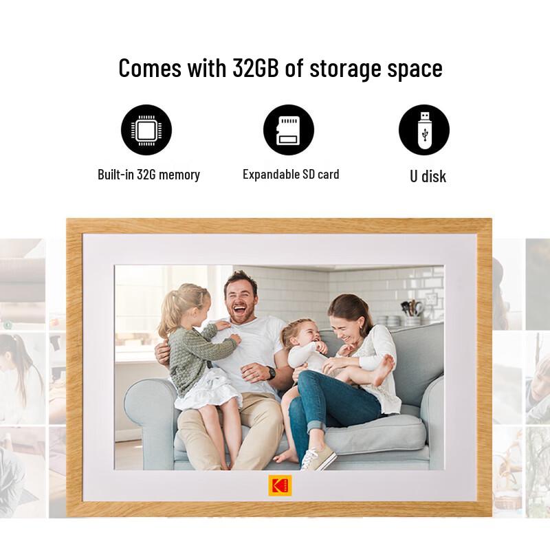 Kodak RCF-1005P 10.1-inch Smart Digital Photo Frame CN plug (adapter included)