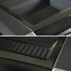 Förvaringslåda för instrumentpanel, dekorativ ramlist för Ford F150 15-20 Kolfiber