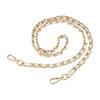 47in PU Leather Flat Chain Strap Handbag Chains Purse Straps Shoulder Cross Body Replacement Strap DIY Purse Making