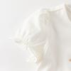 DAVE & BELLA Girls' Swan Print Mesh Princess Dress