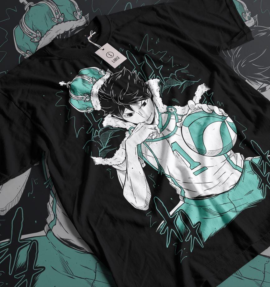 

Oikawa Haikyuu T-Shirt Team Aoba Johsai Anime Manga Unisex Shirt All Size M