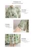 2026 Summer Chiffon Print Qipao: Stylish Short-Sleeve Dress for Middle-Aged & Elderly Women