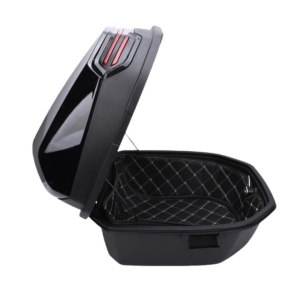 Motorcycle   Tail Box 32L Large Capacity Waterproofing Portable Replacement for  