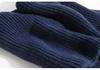 2025 Autumn-Winter Velvet Knit Neck Warmer: Windproof, Warm, Versatile Scarf in Solid Color