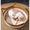 Scratch Resistant Cotton Rope Cat Bed Handwoven Pet Nest Breathable Summer Cool Mat Four Seasons Universal Bed for Cats Small Dogs