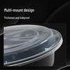 Round Plastic Takeout Containers with Lids