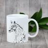 Noriker - cup with a horse, cute cup with graphics, a gift with your photo from the Art-Dog brand