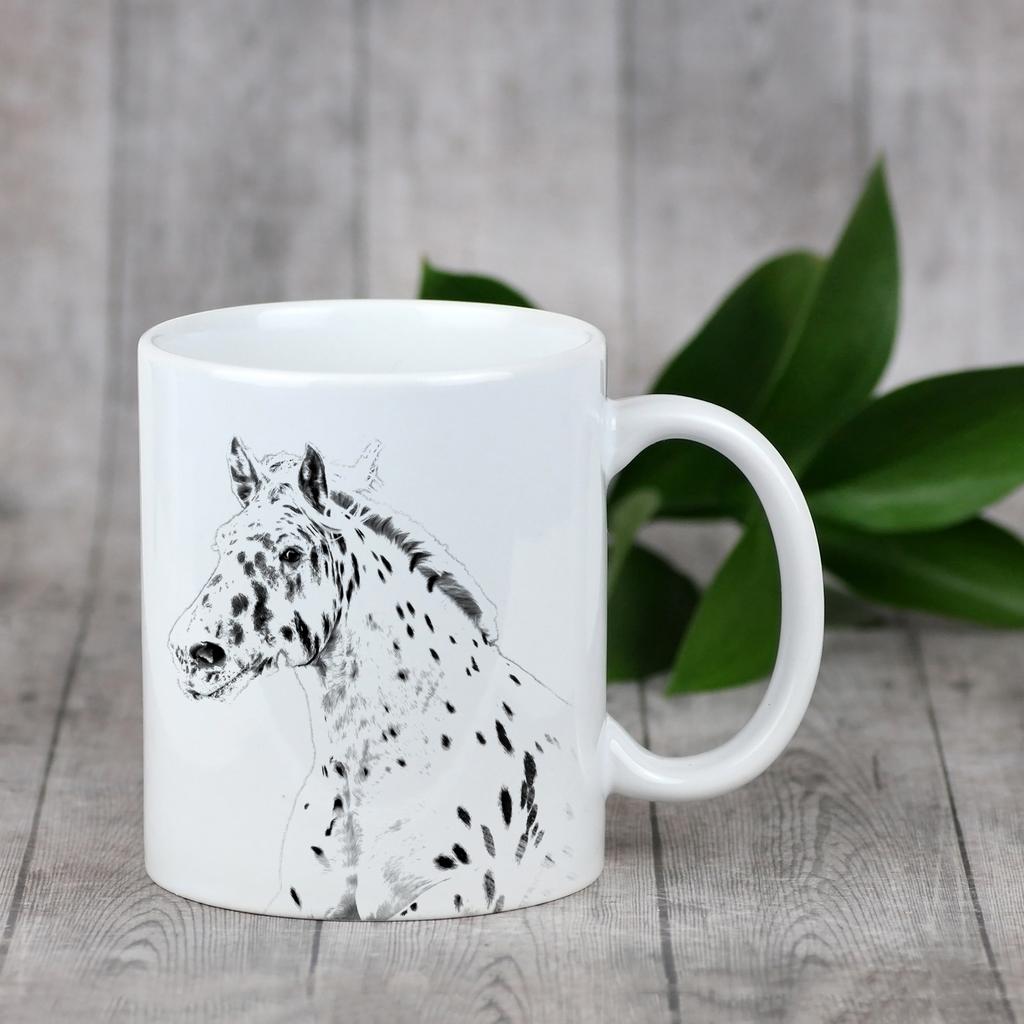 Noriker - cup with a horse, cute cup with graphics, a gift with your photo from the Art-Dog brand