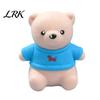 Fun Squishy Toys for Relaxation Christmas Tomato Bear Squeeze Toy Stress Relief, Cute TPR Decompression Soft Anxiety Relief Figure with Festive