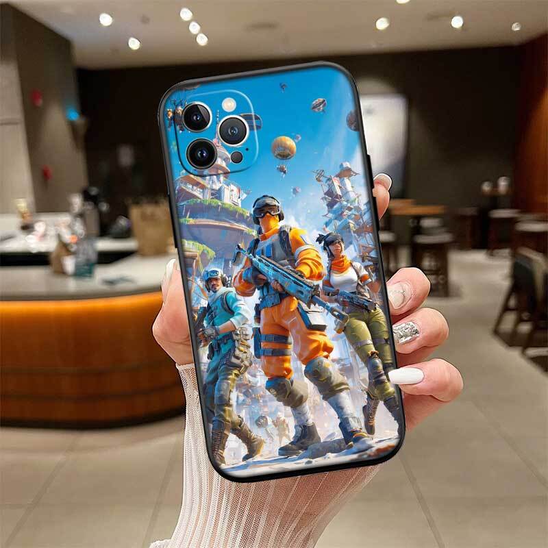 New Fortnite Phone Case for Motorola Edge 60 60s 70 G86 G56 G54 E14 G04S G45 G54 G64 X30 X40 X50 S30 S50 Pro Power Tylus