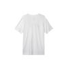 T-Shirts Herren Weiß Rundhals Mittlere Gerade Passform CZ9804-100