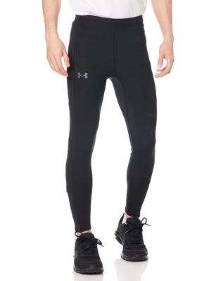 [Under Armor] Camada Base de Corrida Calças UA Fly Fast 3.0 Masculino PretoPretoRefletivo SM
