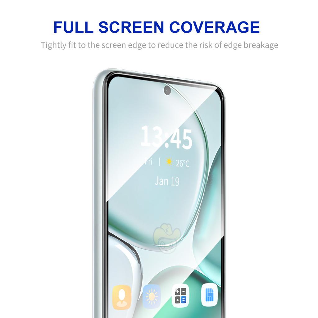 For Xiaomi Redmi K80 Ultra 5G Screen Protector Silk Print 0.18mm Tempered Glass (Fingerprint Unlock)