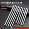 Plum Blossom Magnetic Hex, Phillips & Star Head Screwdriver Bits (T5-T25)