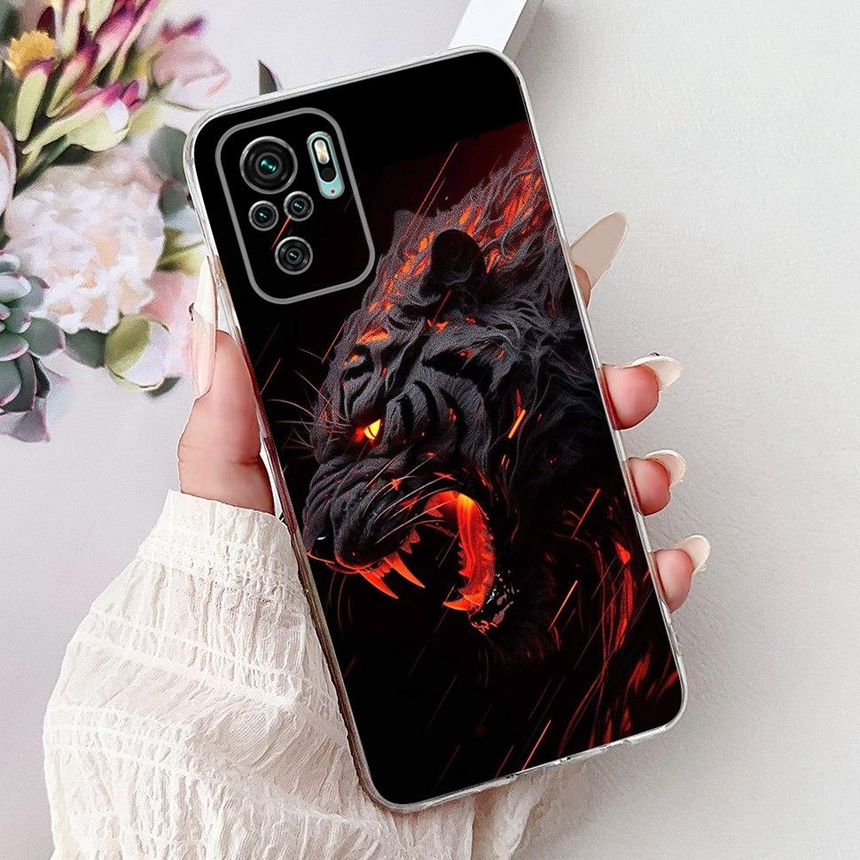 Colorful Pattern Case For Xiaomi Redmi Note 10 4G Ultra Slim Soft Silicone Case For Redmi Note 10 10S Note10 Note10S Cover Coque