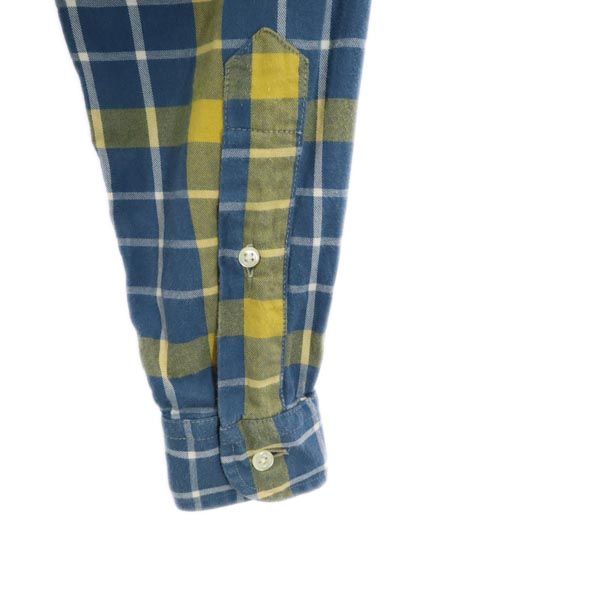 INDIVIDUALIZED SHIRTS Check Pattern Long Sleeve Button Down Shirt 13 1/2 Men's Used