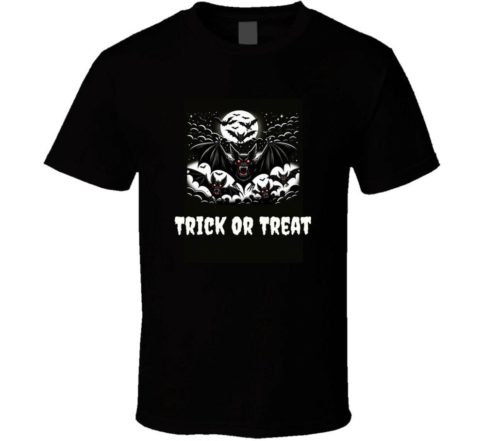 scary halloween bats in clipart form T Shirt S