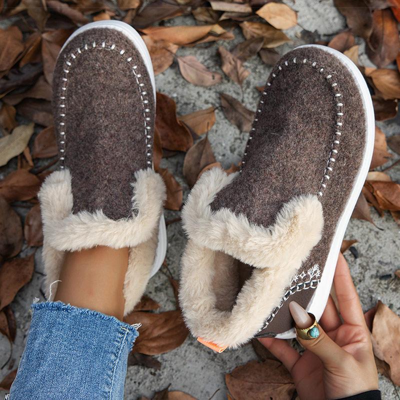 

Женские трендовые зимние сапоги с мехом, теплые, зимняя обувь, женские ботильоны, снежные ботинки, женская повседневная зимняя обувь 36