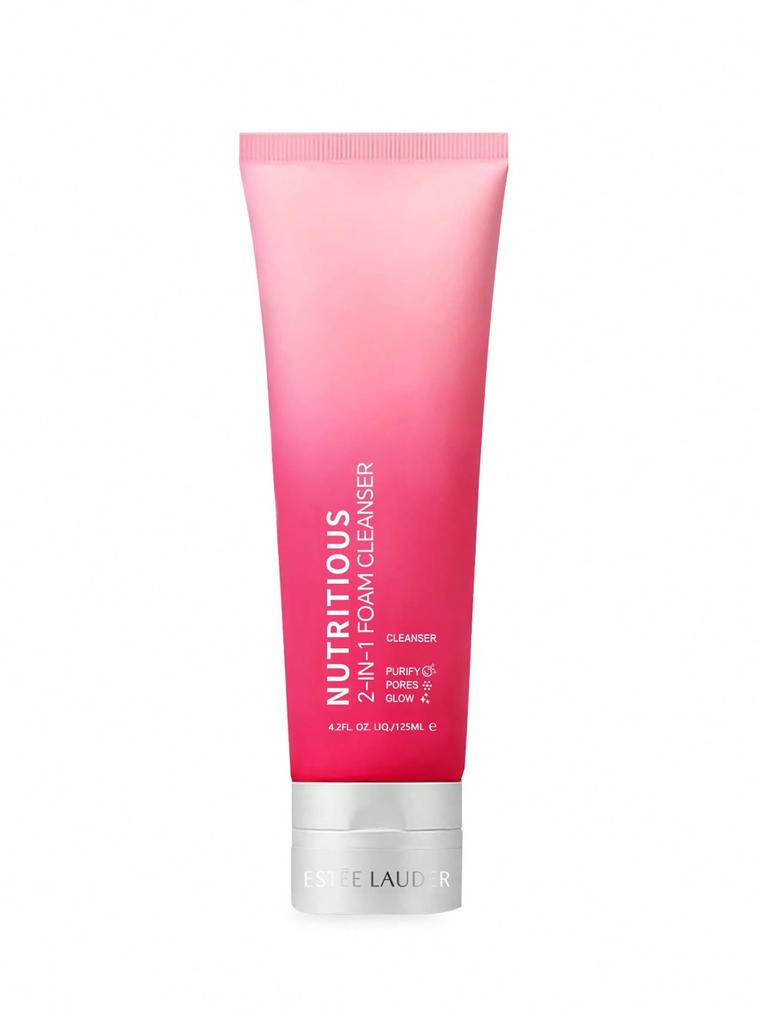 ESTÉE LAUDER Nutritious 2-in-1 Foam Cleanser 125ml - Gentle Deep Cleansing Face Wash