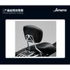 For Harley Glider Motorcycle Backrest Accessories Modified Backrest Pad 97-15 Removable Backrest Pillow