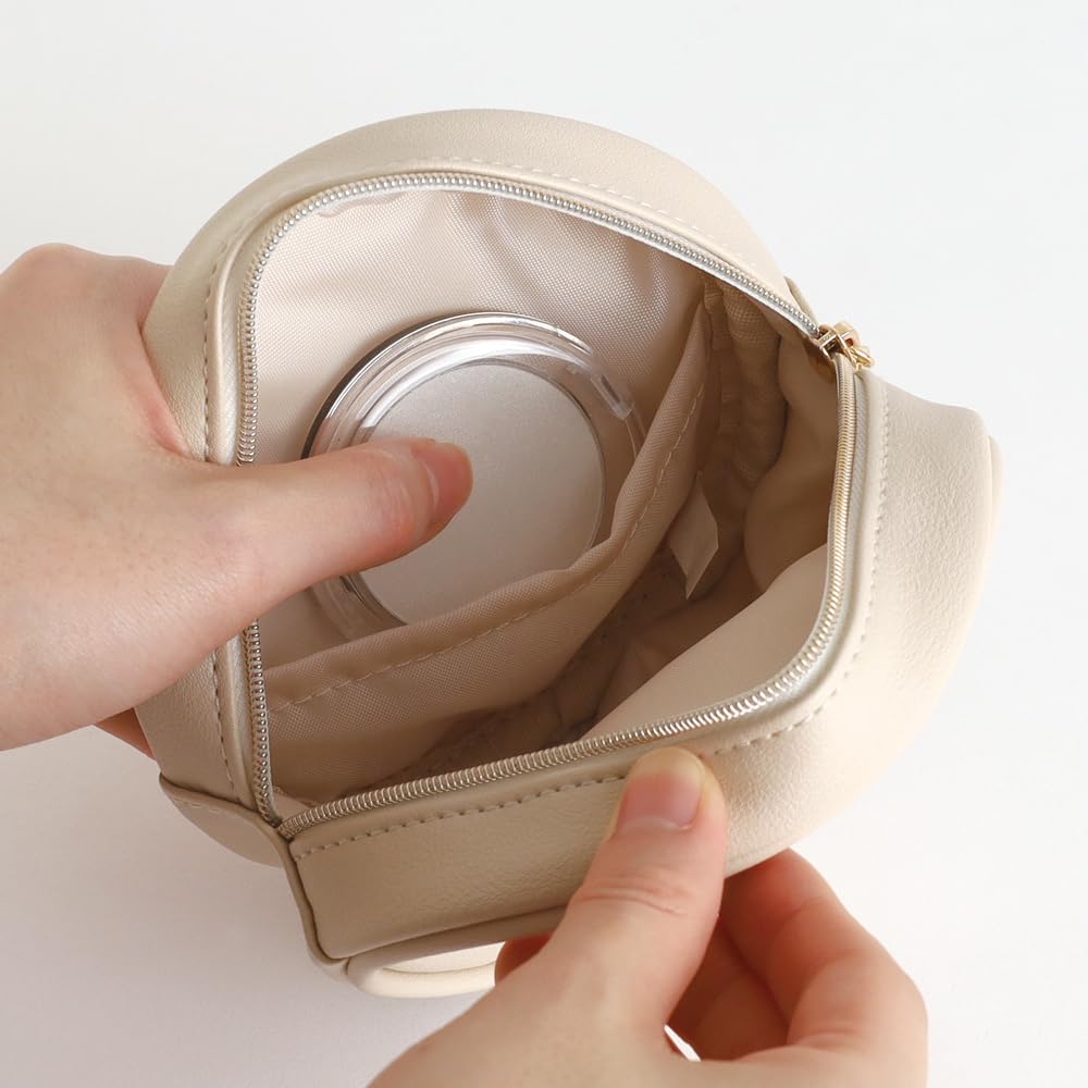 GreenFlash Miffy Round Pouch, Beige, BM-458