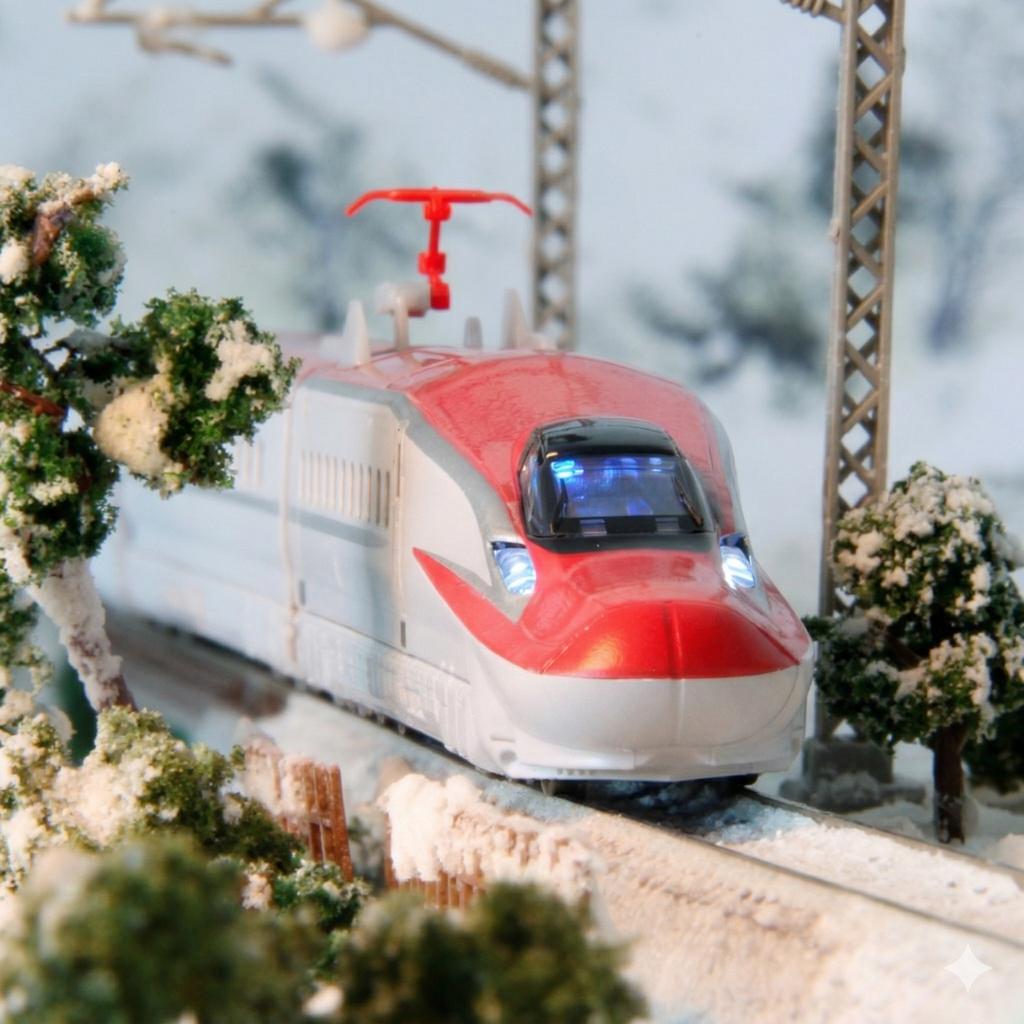 Rokuhan Z Gauge E6 Series Komachi Set T029-2 4-Car Add-on (Train Model)