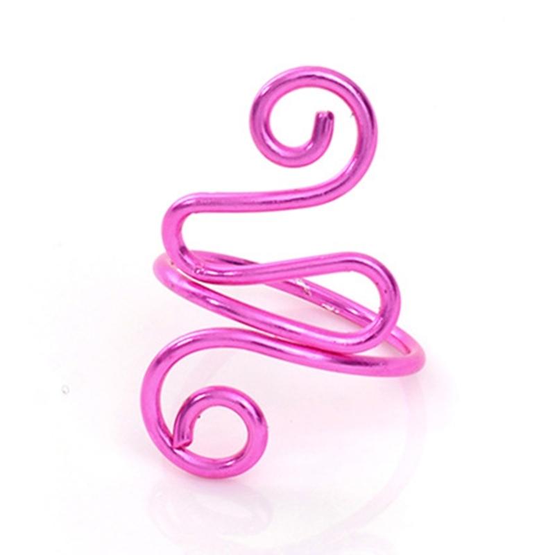 Adjustable Knitting Crochet Loop Ring Knitting Accessories Braided Knitting Ring Yarn Guide Finger Holder for Mother