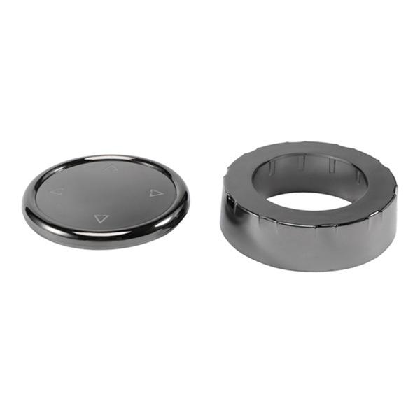 8-Color ABS Black Ceramic Multimedia Knob for BMW Center Console