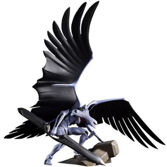 Kaiyodo Artpla SCULPTURE WORKS Evangelion Mass Production Model Attack Approximately 280mm Tall Non-Scale Unpainted Plastic Kit AP044