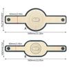 Convenient and Safe Bread Transfer Practical Bread Transfer with Long Handle Silicone Bread Slings Dutch Ovens Liner