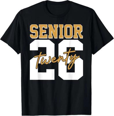 Senior 2026 Retro Klasse von 2026 Abschluss 2026 Herren Damen T-Shirt