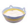 Woven Cat Bed, All- Pet Bed, Cotton And Linen, Detachable And Washable Cat Bed, Sleeping Mat, Dog Bed, Summer Cool Bed