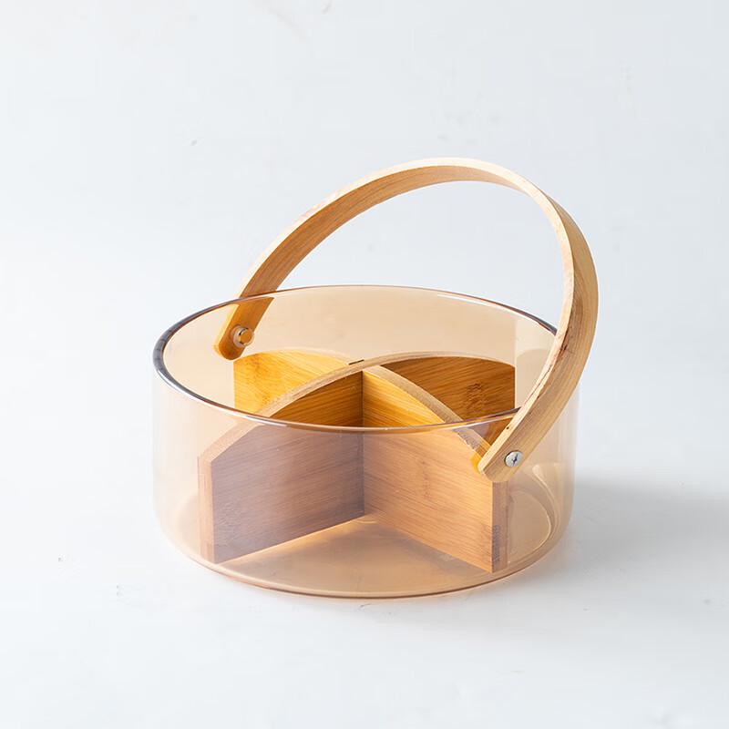 Qianxing Glass Fruit & Ice Bucket Set