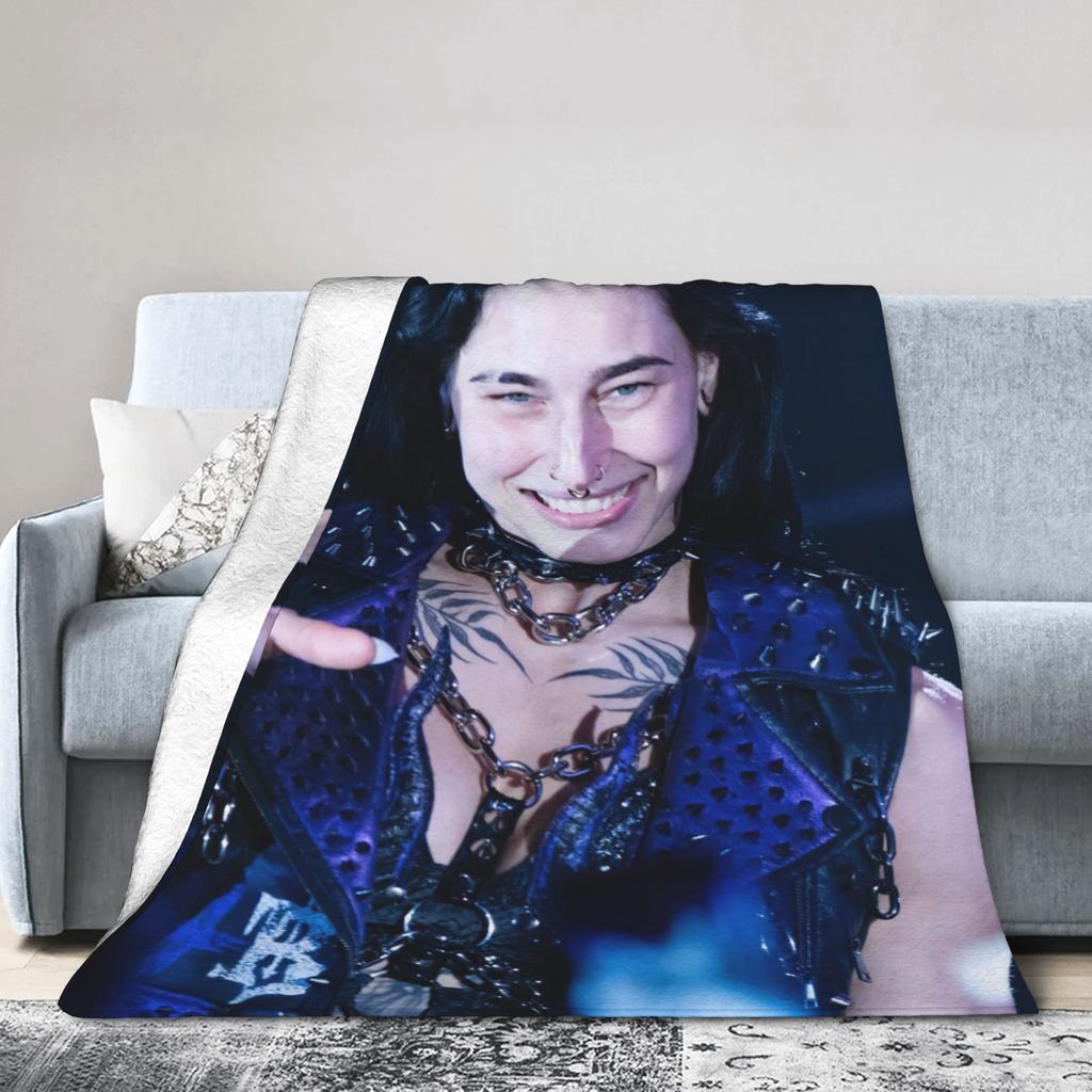 Warm Soft BlanketKids Airplane Travel Rhea Ripley Cartoon Art Throw Blanket  Flannel Bedspread For Bedroom Fluffy Sofa Bed Cover