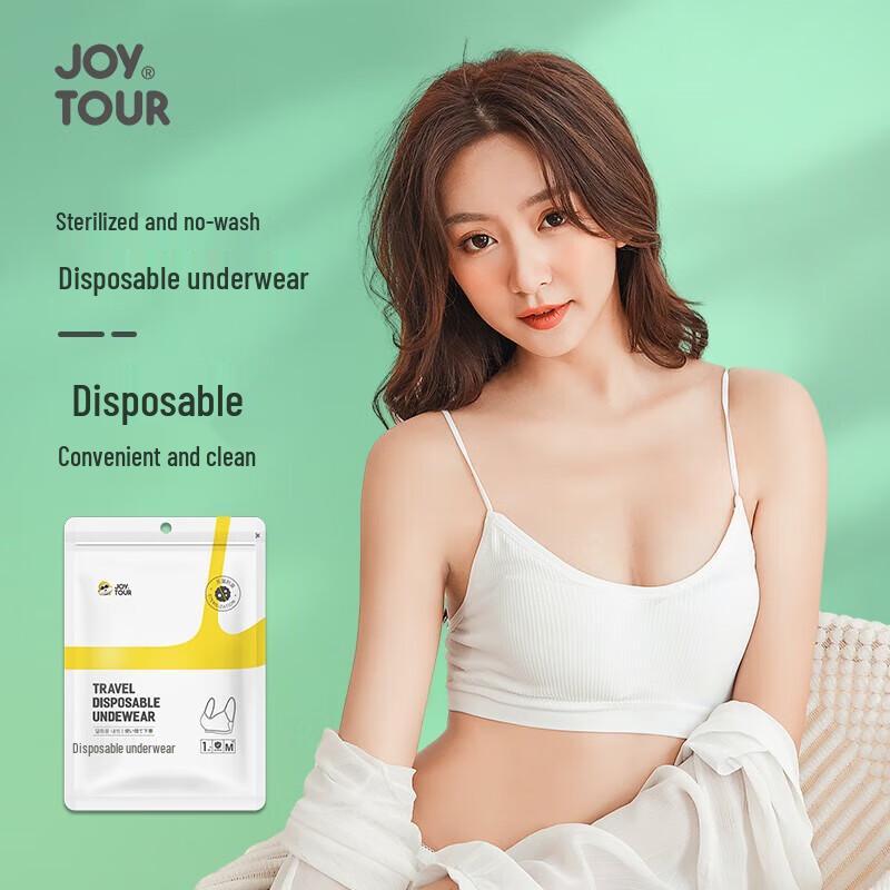 Disposable Travel Bra with Pads