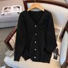 Plus Size Women’s Loose Cardigan Sweater, Bust 150/160, Sizes 200-350 Jin - Model 8303