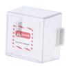 Emergency Stop Key Cover PC Transparent Magnetic Emergency Stop Switch Protective Case for Industria