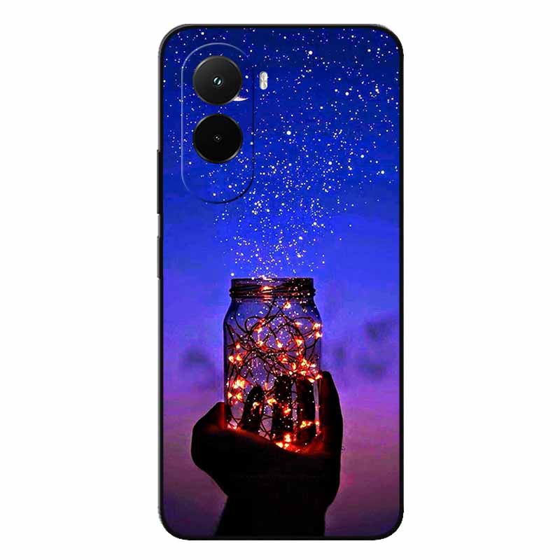 Soft Case For Poco M7 4G Cases Cartoon Back Cover For Xiaomi Poco M7 Protective Animal Bumper Bag Poco M7 M7 4G Cool Cat Capa M7