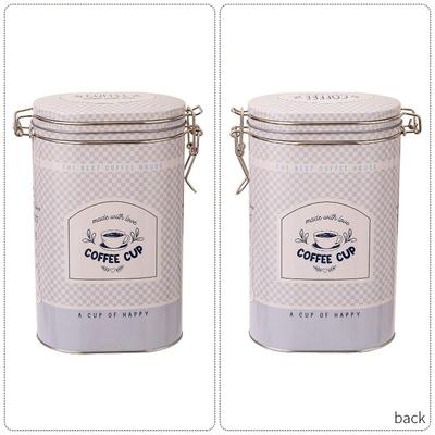1PC Coffee Can, Tin Can, Coffee Tea, Tin Storage Can, Candy Can, Kitchen Decoration, Home Decoration