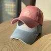 American-style letter embroidery baseball cap for women2026New oversized and deepened casual duckbill cap that makes the face look smaller, trendy