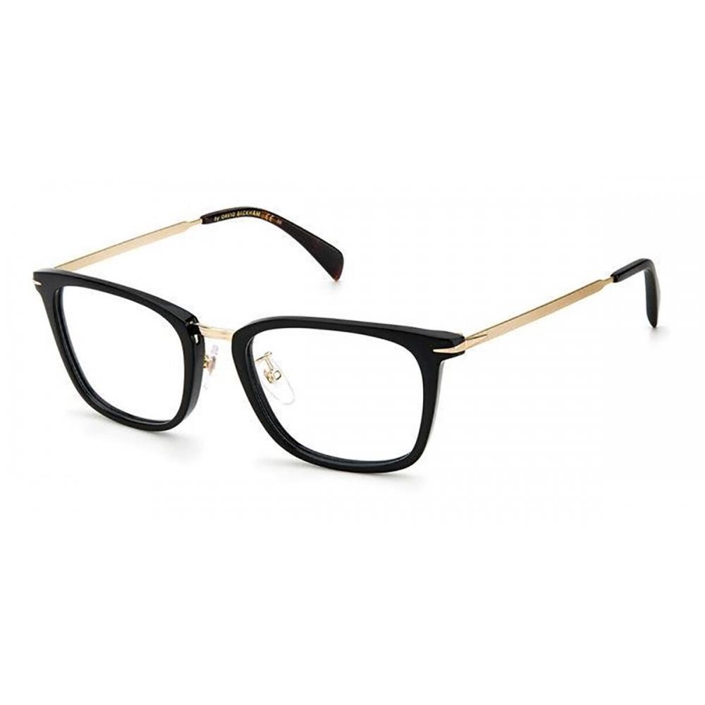 

David Beckham Men Eyeglasses Asian Fit Db 7060 F Black Gold/53-20-145