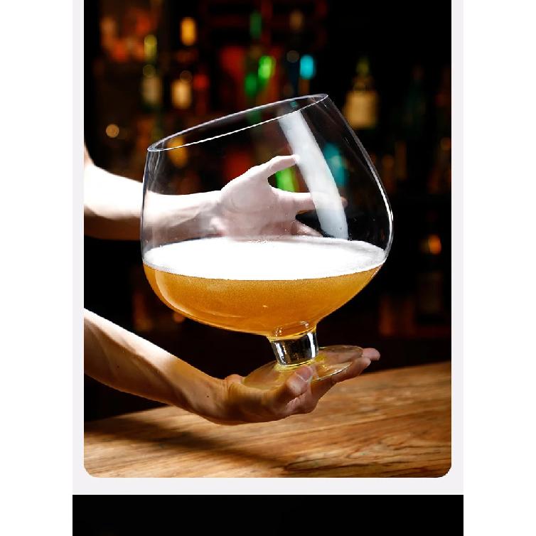 1000ML/2000ML/3000ML Extra Large Wine Glass Giant 1pc Large Capacity Beer Cup Red Wine Glass Goblet Hero Cup Wine Glass