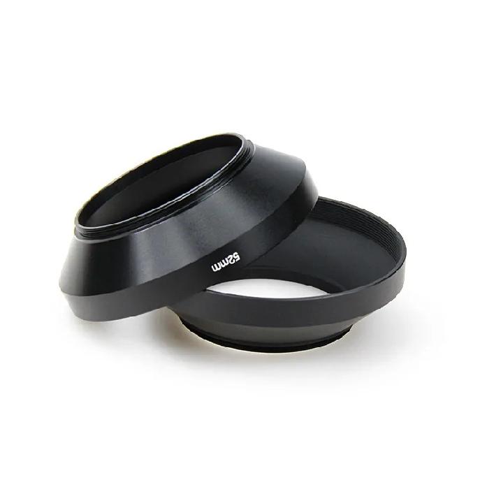 49 52 55 58 62 67 72 77 82mm Schwarze Metall-Kamerablende Weitwinkel Einschraub-Bajonett-Blende für canon nikon für S&ny Pentax