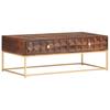 Coffee Table 112 X 50 X 40 Cm Solid Mango Wood