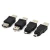 12PCS Multiple Adapters USB Converters Universal USB Adapter Set Practical USB Adapters  Computer