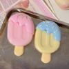 Toys New Blueberry Lava Squeeze Ice Cream Shape Slow Rising Stress Relief Toy Funny Gift Presents Soft Fidget Toy Sensory Stimulation